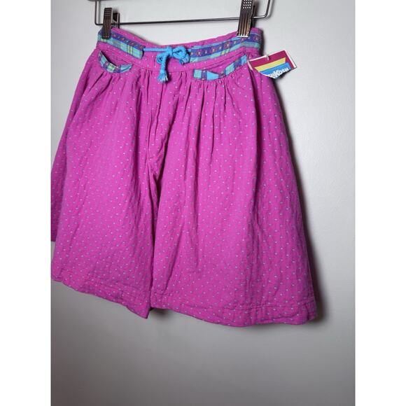 Vintage Oshkosh Pink Polka Dot Shorts USA Made Girls Sz 10 NWT - Picture 4 of 14